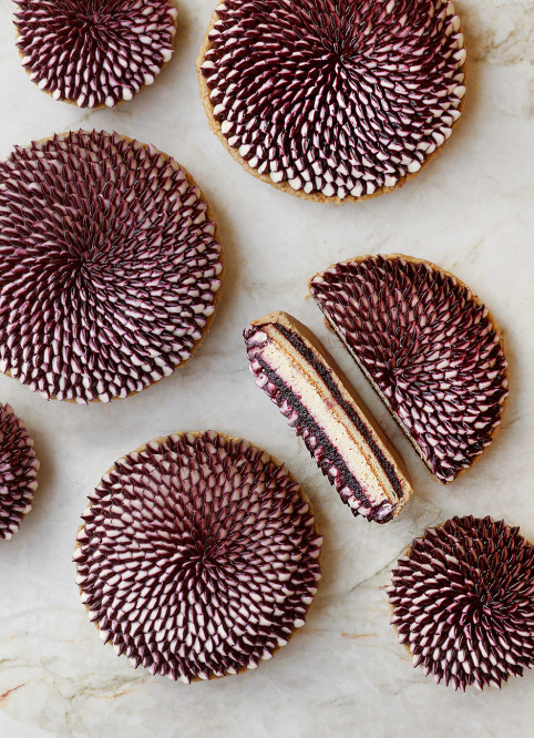 Fleur Cheesecake Mûre
