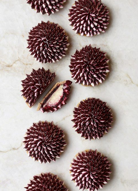 Fleur Cheescake Mûre