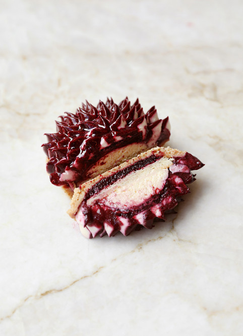 Fleur Cheescake Mûre