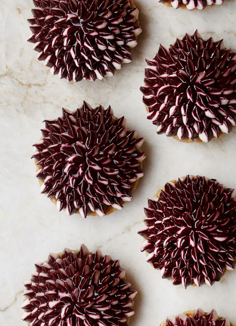Blackberry Flower Cake