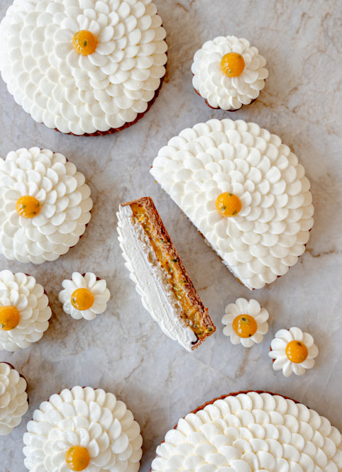 Coconut Passion Fruit Flower