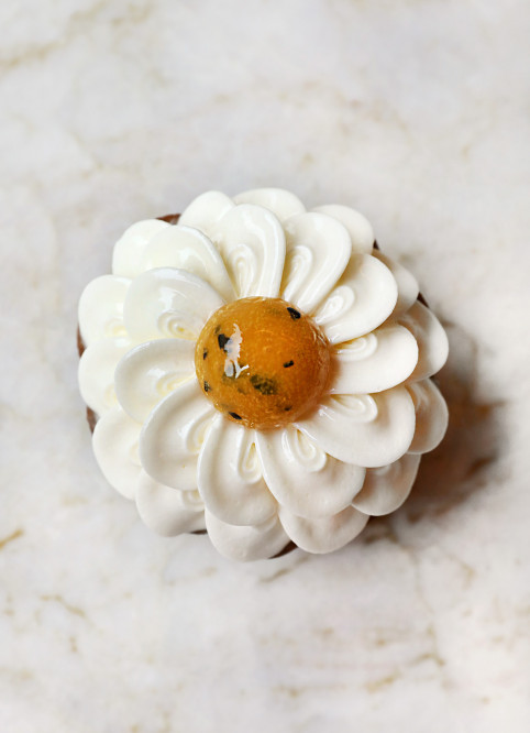 Coconut Passion Fruit Flower