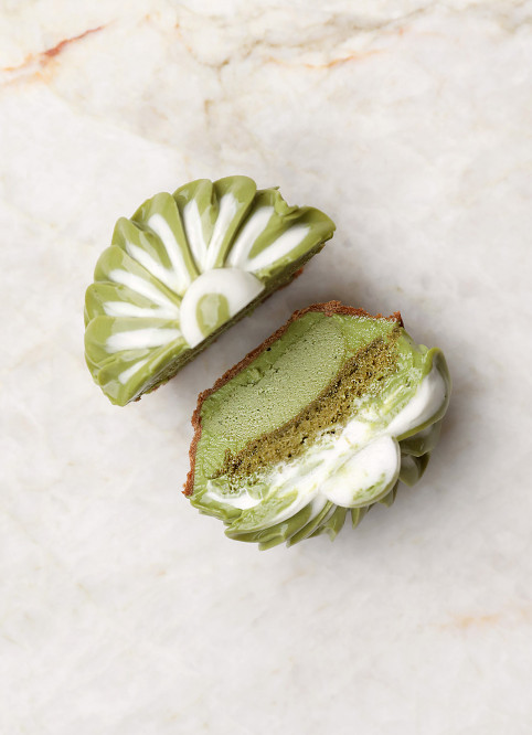 Coconut Matcha Flower
