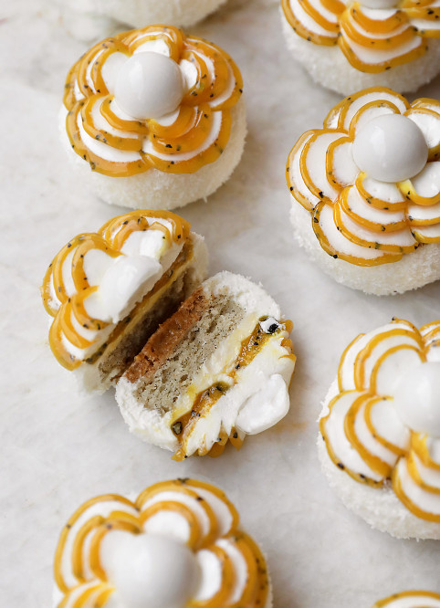 Coconut Passion fruit Flower