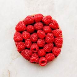 Raspberry Diamond Tart
