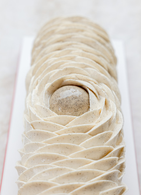 Vanilla Flower Bûche