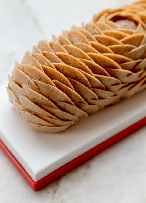 Bûche Fleur Noisette
