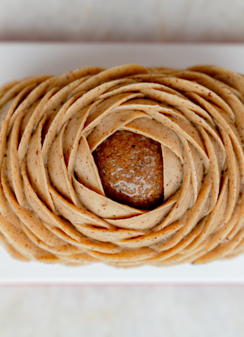 Bûche Fleur Noisette
