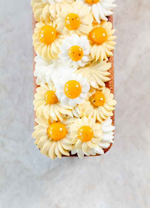 Bûche Panier de Fleurs