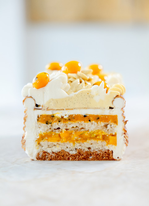 Bûche Panier de Fleurs