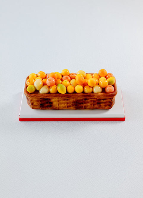 Bûche Panier d'Agrumes