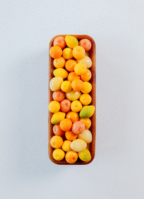 Bûche Panier d'Agrumes