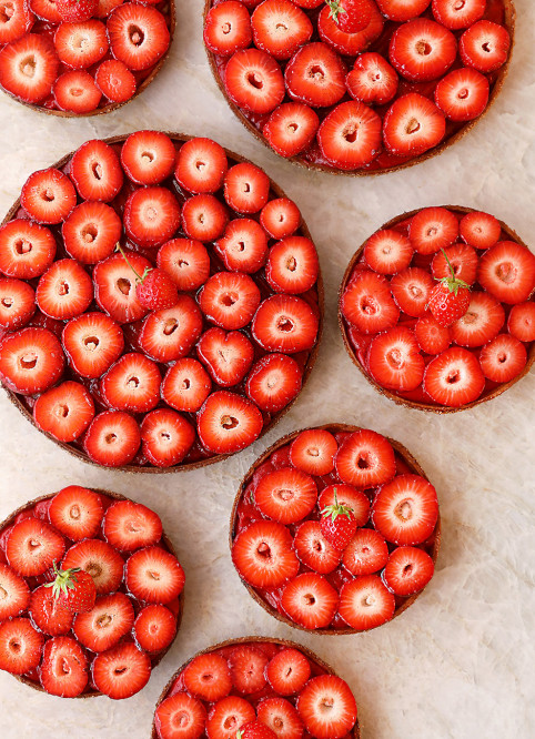Tarte Diamant Fraise