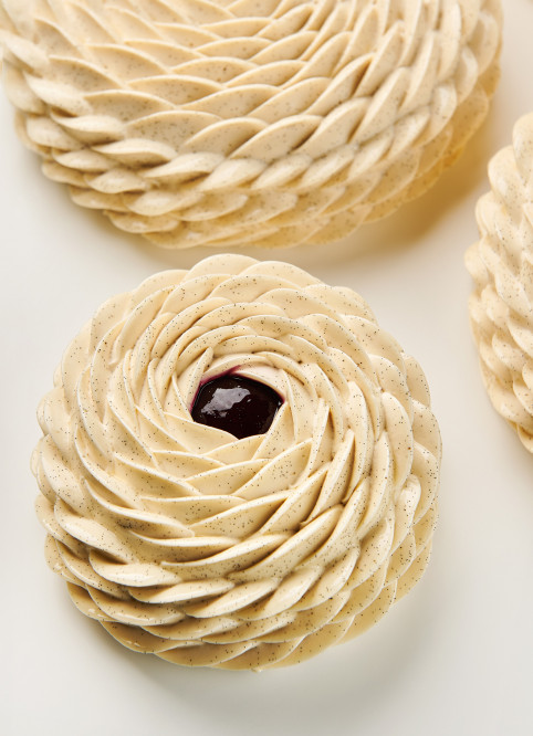 Blackcurrant Chestnut Entremet