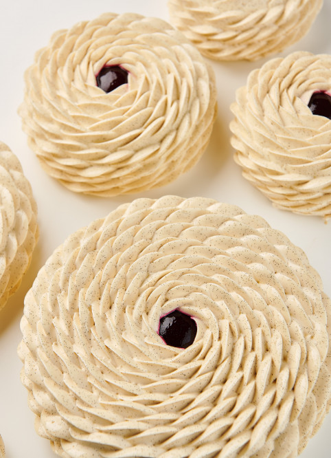 Blackcurrant Chestnut Entremet