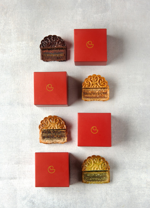 Baked Mooncakes -  Set of Four