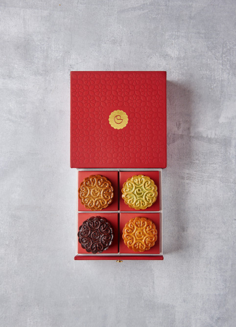 Baked Mooncakes -  Set of Four