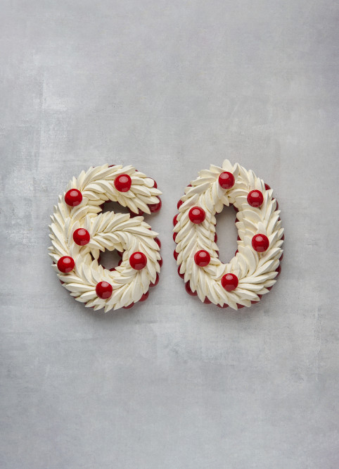 Image 2: National Day Celebration Numbers Cake