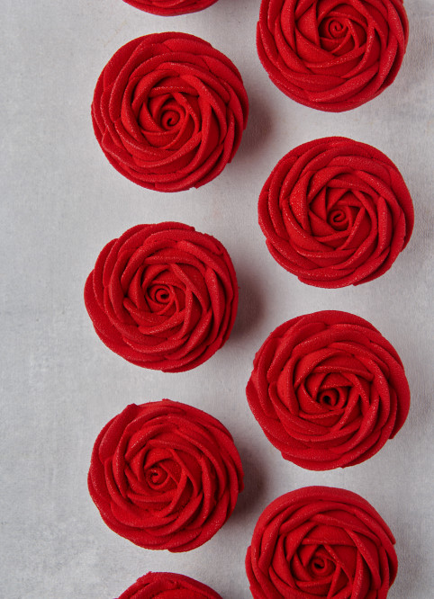 Chocolate Vanilla Flower