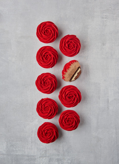 Chocolate Vanilla Flower