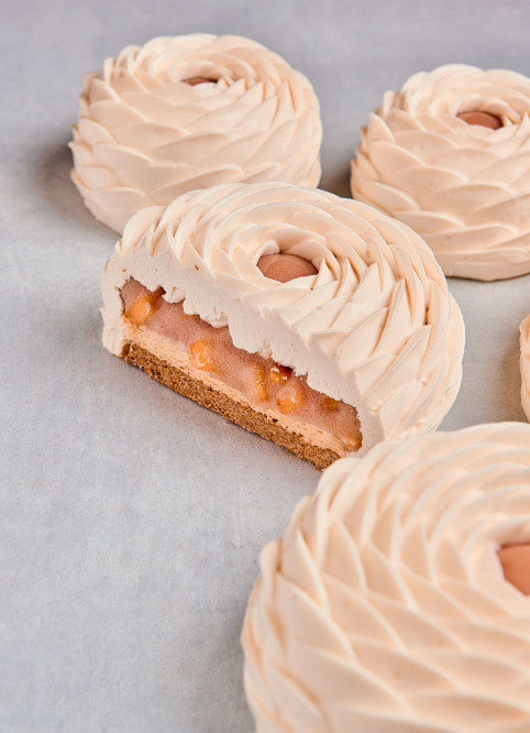 Yellow Peach Entremet