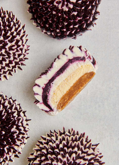 Blueberry Cheesecake Flower