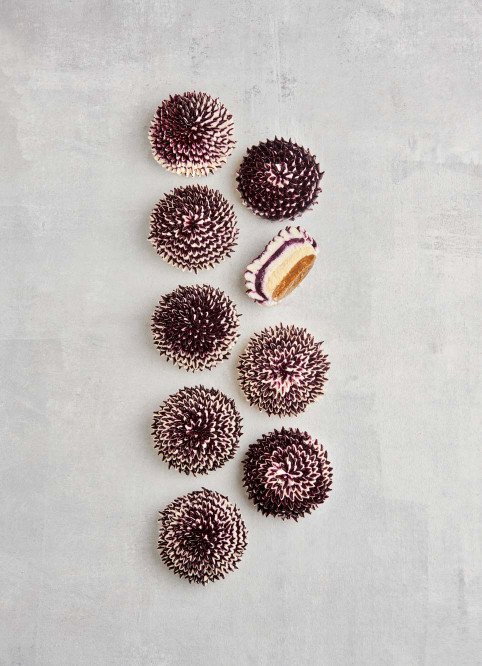 Blueberry Cheesecake Flower