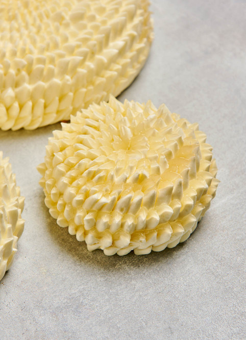 Lemon Cheesecake Flower