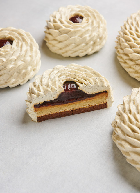 Caramel Vanilla Layer Cake